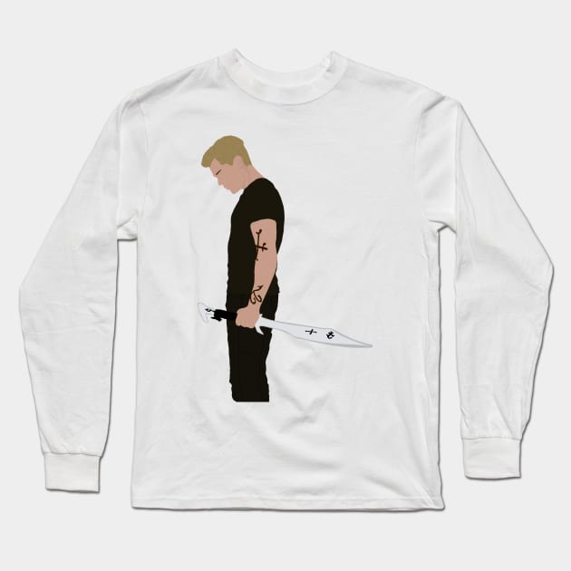 Jace Herondale - Shadowhunters Long Sleeve T-Shirt by hereidrawagain